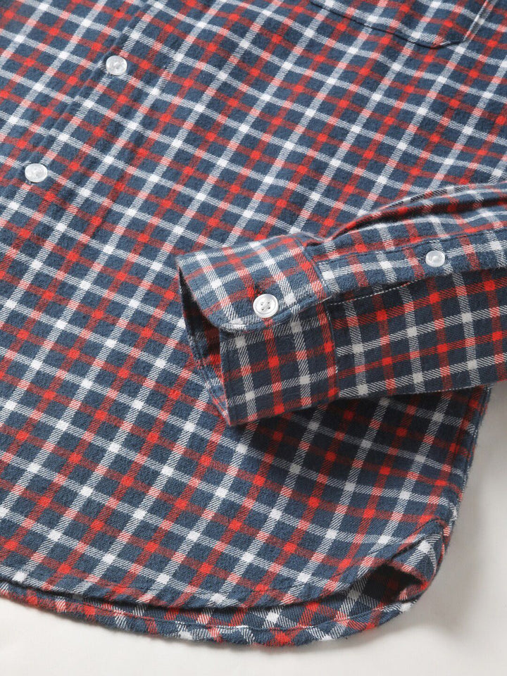 THE BEAR HOUSE Men Checked Slim Fit Button-Down Collar Casual Shirt
