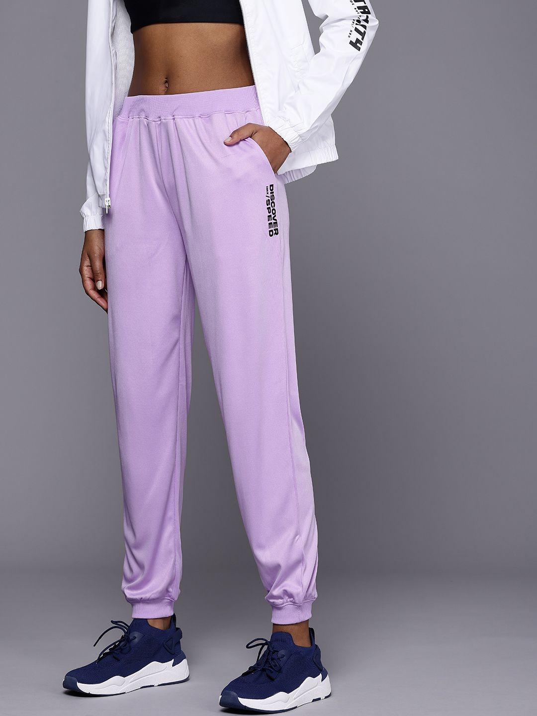HRX by Hrithik Roshan Women Rapid-Dry Antimicrobial Running Joggers