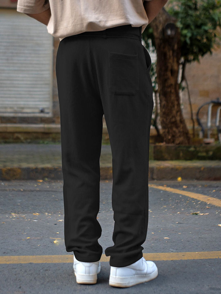 Powerlook Men Cotton Regular-Fit Track Pants