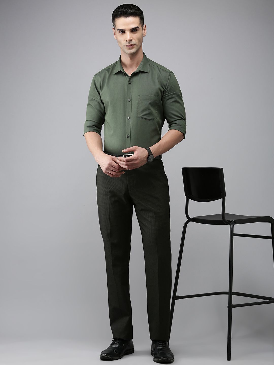Park Avenue Men Smart Slim Fit Formal