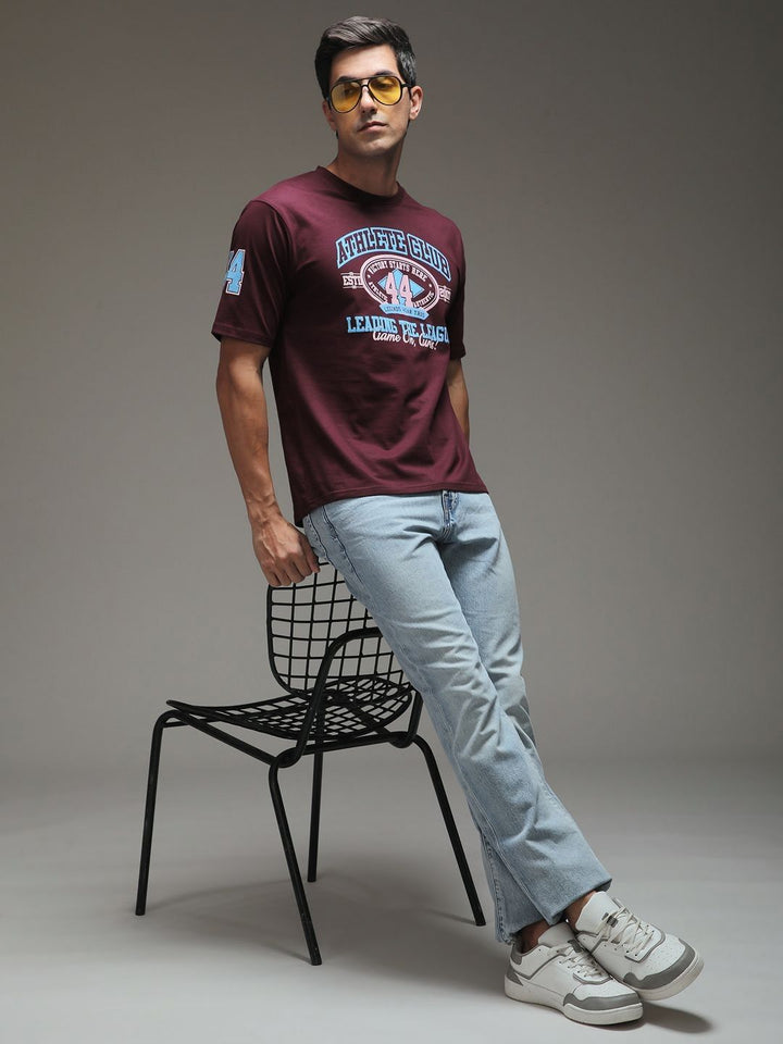 DILLINGER Men Oversized Short Sleeve Printed Tshirt