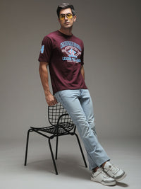 DILLINGER Men Oversized Short Sleeve Printed Tshirt