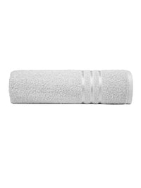 MYTRIDENT Grey 400GSM Pure-Cotton Bath Towel