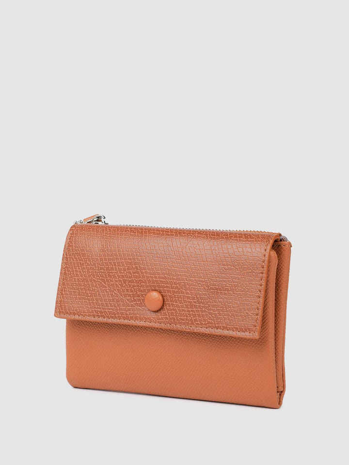 DressBerry Women Animal Textured Three Fold Wallet