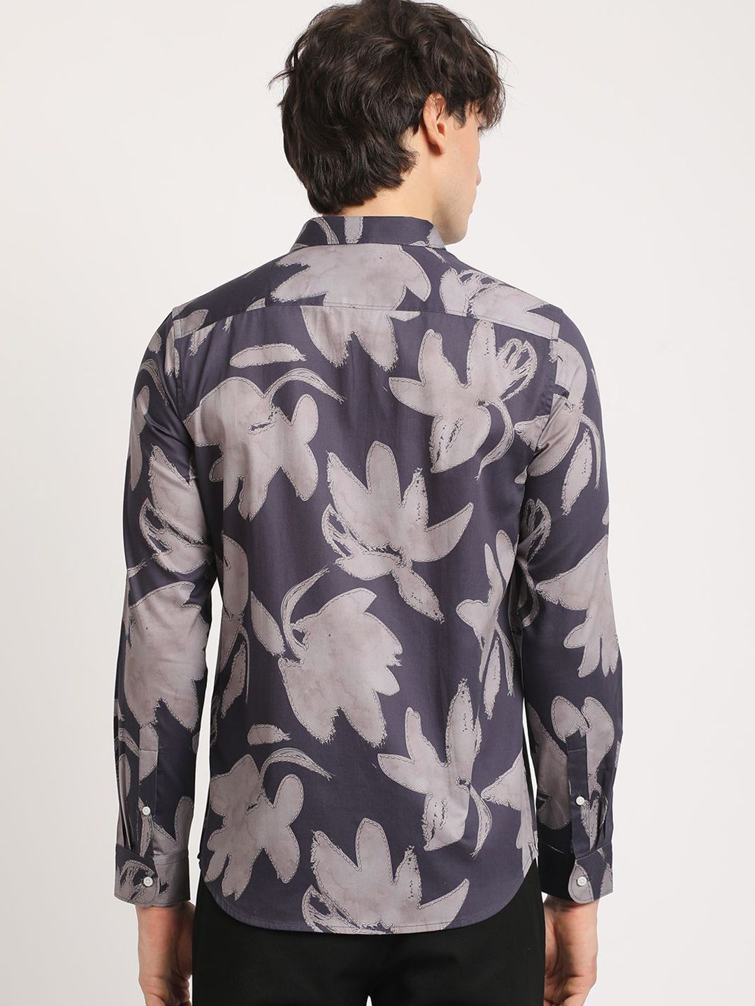 THE BEAR HOUSE Men  Graphic Print Slim Fit Casual Shirt