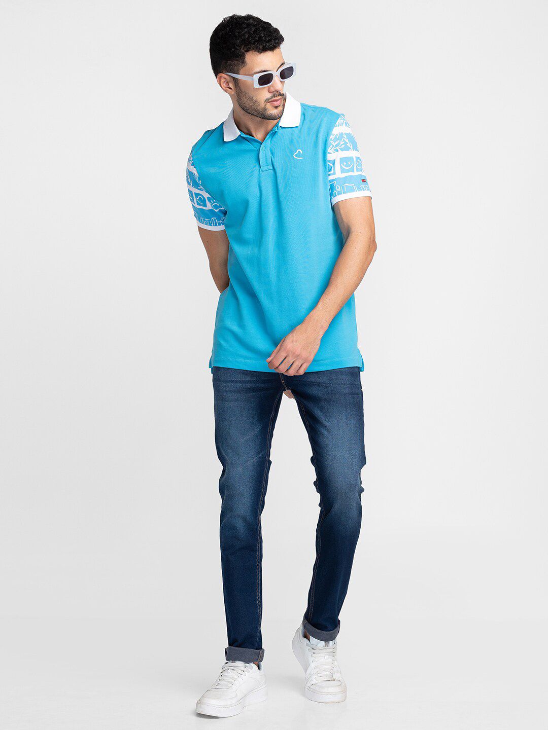 Being Human Polo Collar T-shirt
