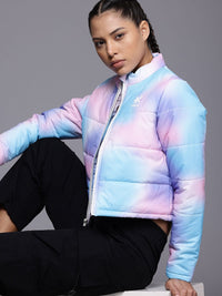 HRX by Hrithik Roshan Dyed Crop Padded Lifestyle Jacket
