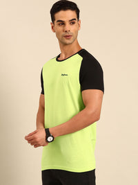 Being Human Pure Cotton Solid Casual T-shirt