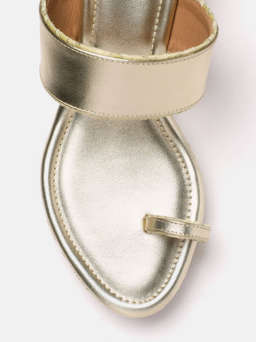 House of Pataudi Ethnic Wedge Heels