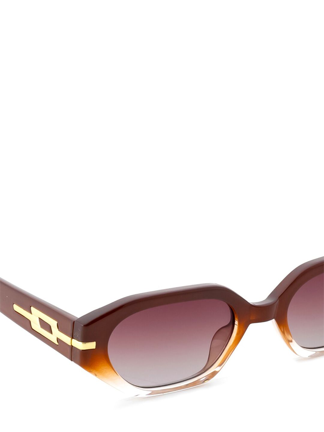 IRUS by IDEE Women Oval Sunglasses with UV Protected Lens IRS1369C5SG