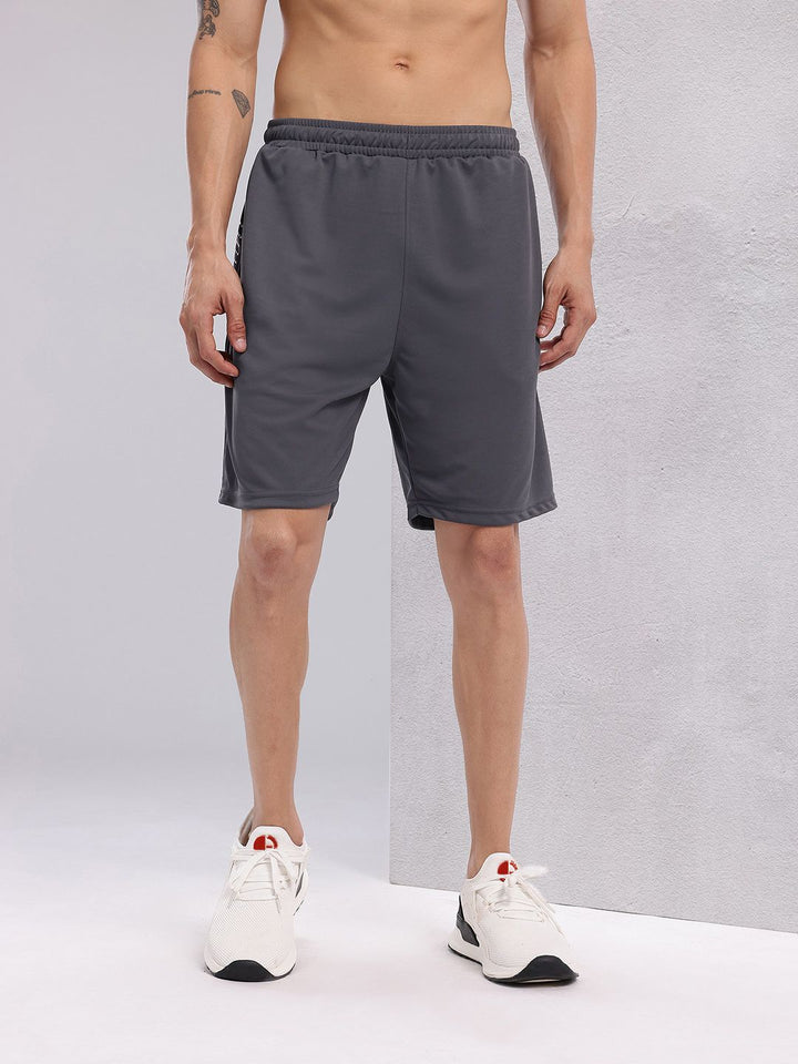 HRX by Hrithik Roshan Men Typography Print Training Shorts