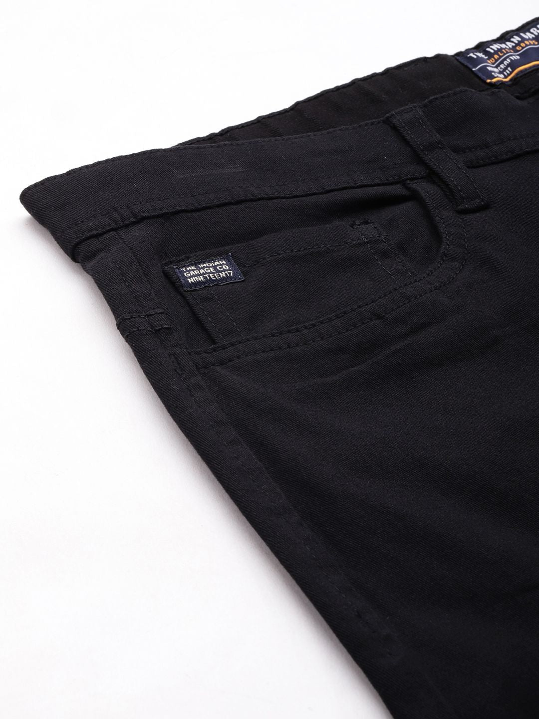 The Indian Garage Co Men Slim Fit Chinos