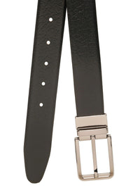 Teakwood Leathers Men Textured Leather Reversible Belt