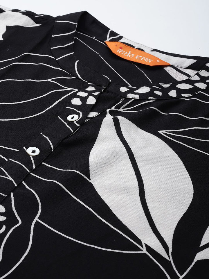 Indo Era Women Printed Regular Kurta with Palazzos