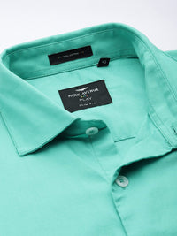 Park Avenue Pure Cotton Solid Slim Fit Casual Shirt