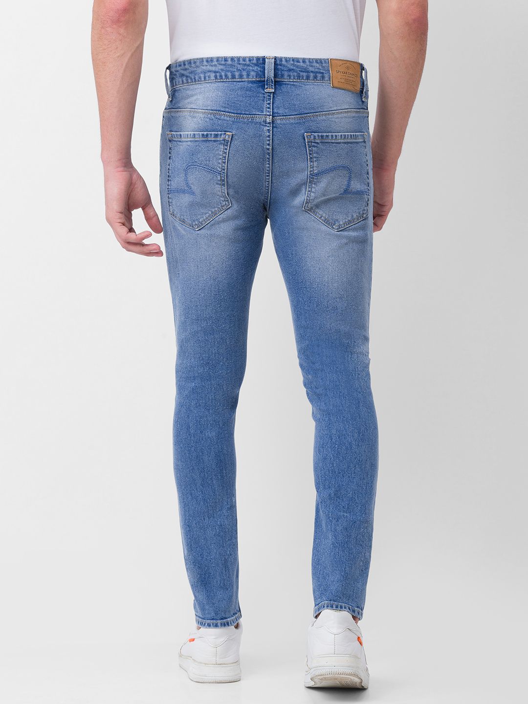 SPYKAR Men Slim Fit Light Fade Stretchable Jeans