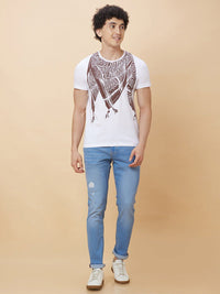 Being Human Graphic Printed Round Neck T-shirt
