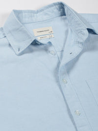 Thomas Scott Button Down Collar Relaxed Boxy Cotton Casual Shirt