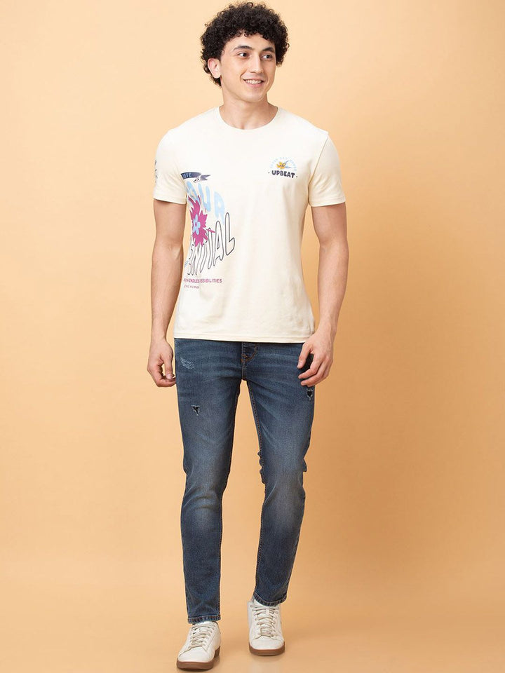 Being Human Men Low Distress Heavy Fade Jeans