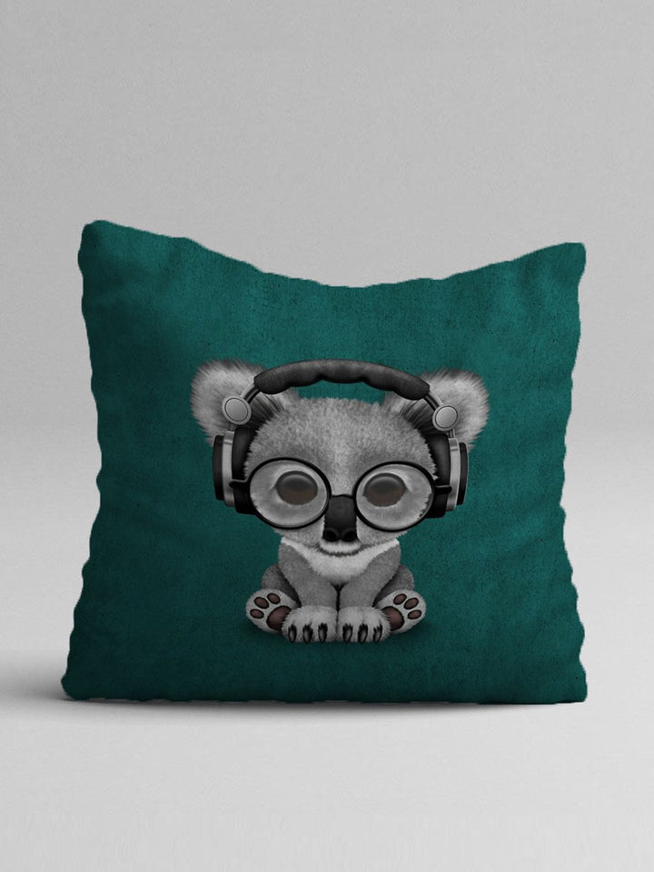 STITCHNEST Multicoloured Set of 5 Cartoon Characters Square Cushion Covers