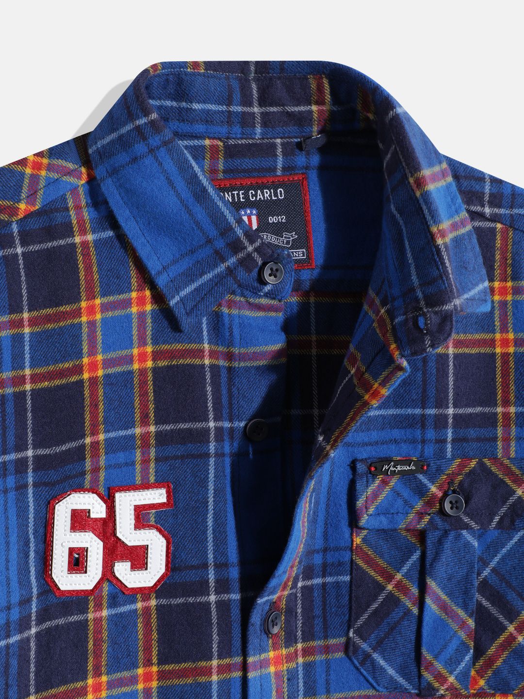 Monte Carlo Boys Checked Casual Smart Fit Shirt