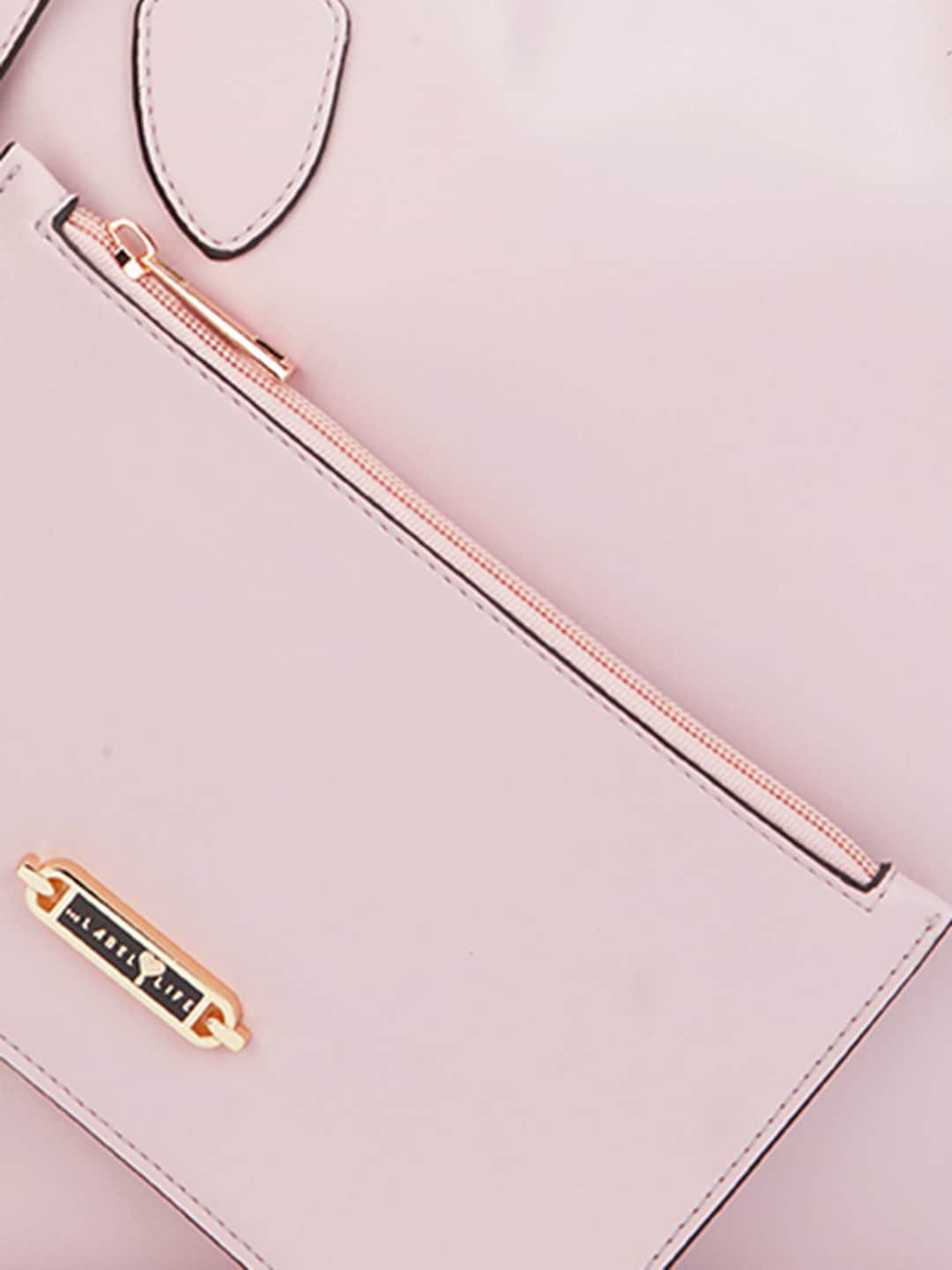 The Label Life Structured Shoulder Bag With Pouch