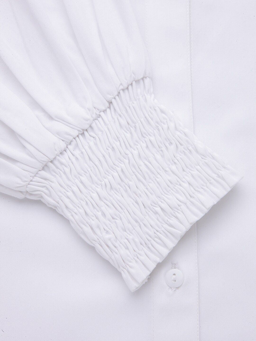 Style Quotient Smart Regular Fit Bishop Sleeves Formal Shirt