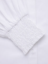 Style Quotient Smart Regular Fit Bishop Sleeves Formal Shirt
