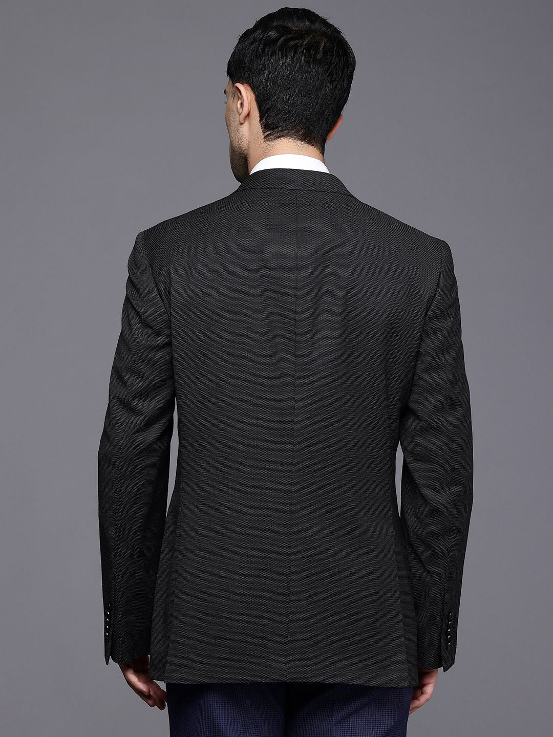 Raymond Self Design Contemporary Fit Formal Blazer