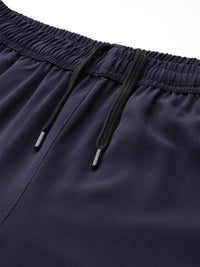 HRX by Hrithik Roshan Men Mid-Rise Training Joggers with Reflective Stripes