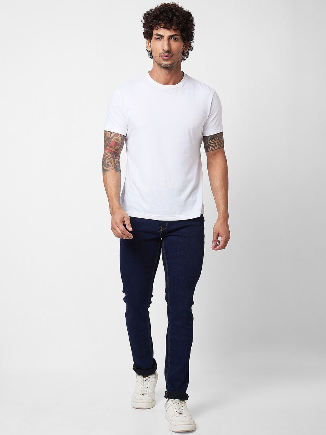 SPYKAR Men Mid-Rise Clean Look Jeans