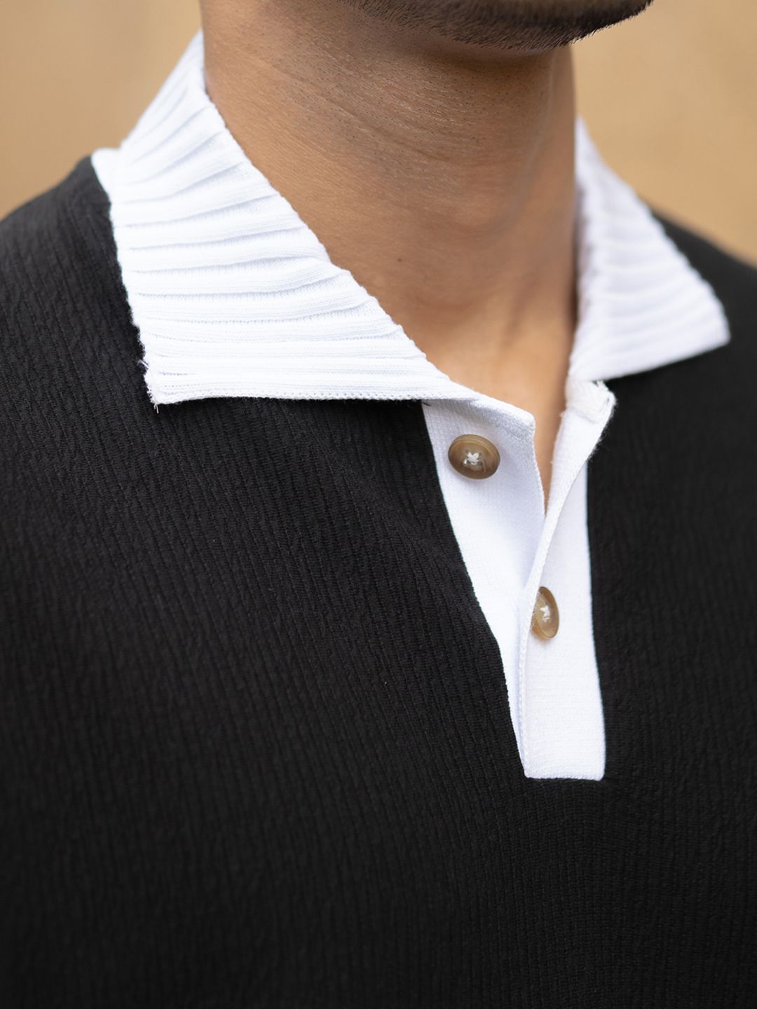 Powerlook Men Polo Collar T-shirt