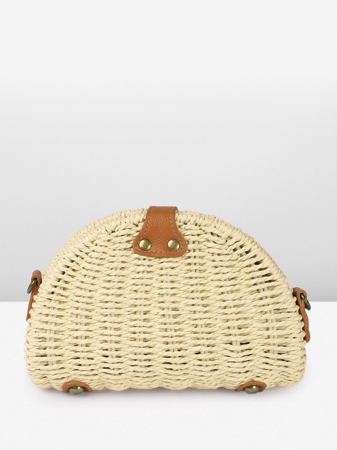 DressBerry Self Design Structured Sling Bag