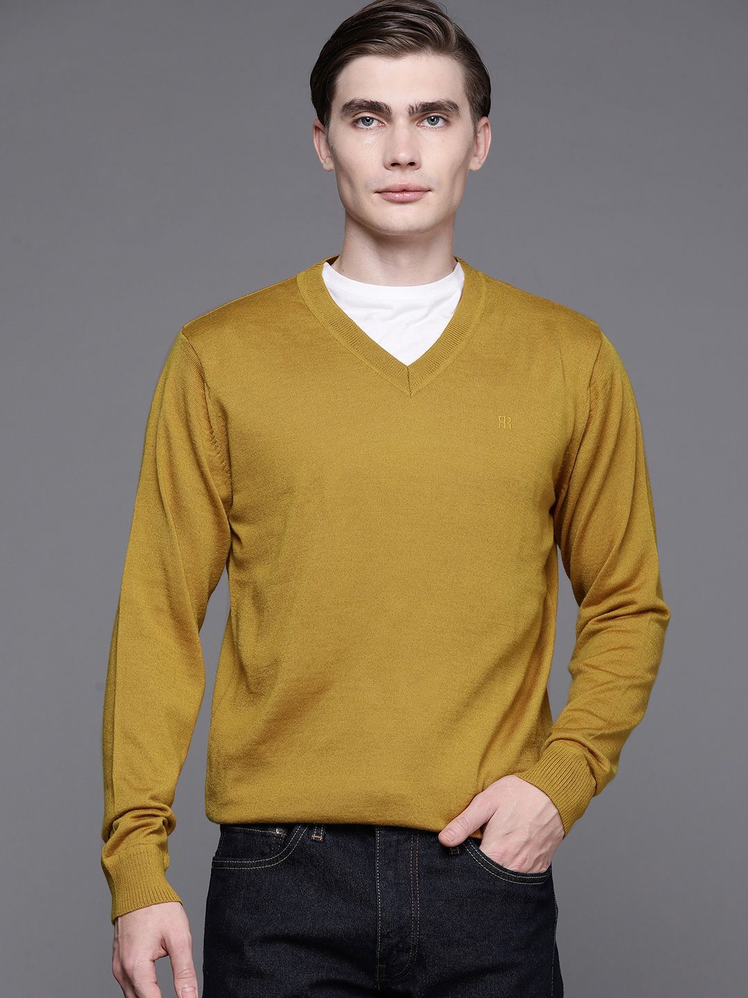 Raymond Men Solid Pullover