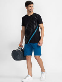 Being Human Men Mid-Rise Printed Sports Shorts