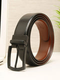 Teakwood Leathers Men Leather Reversible Belt