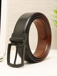 Teakwood Leathers Men Leather Reversible Belt