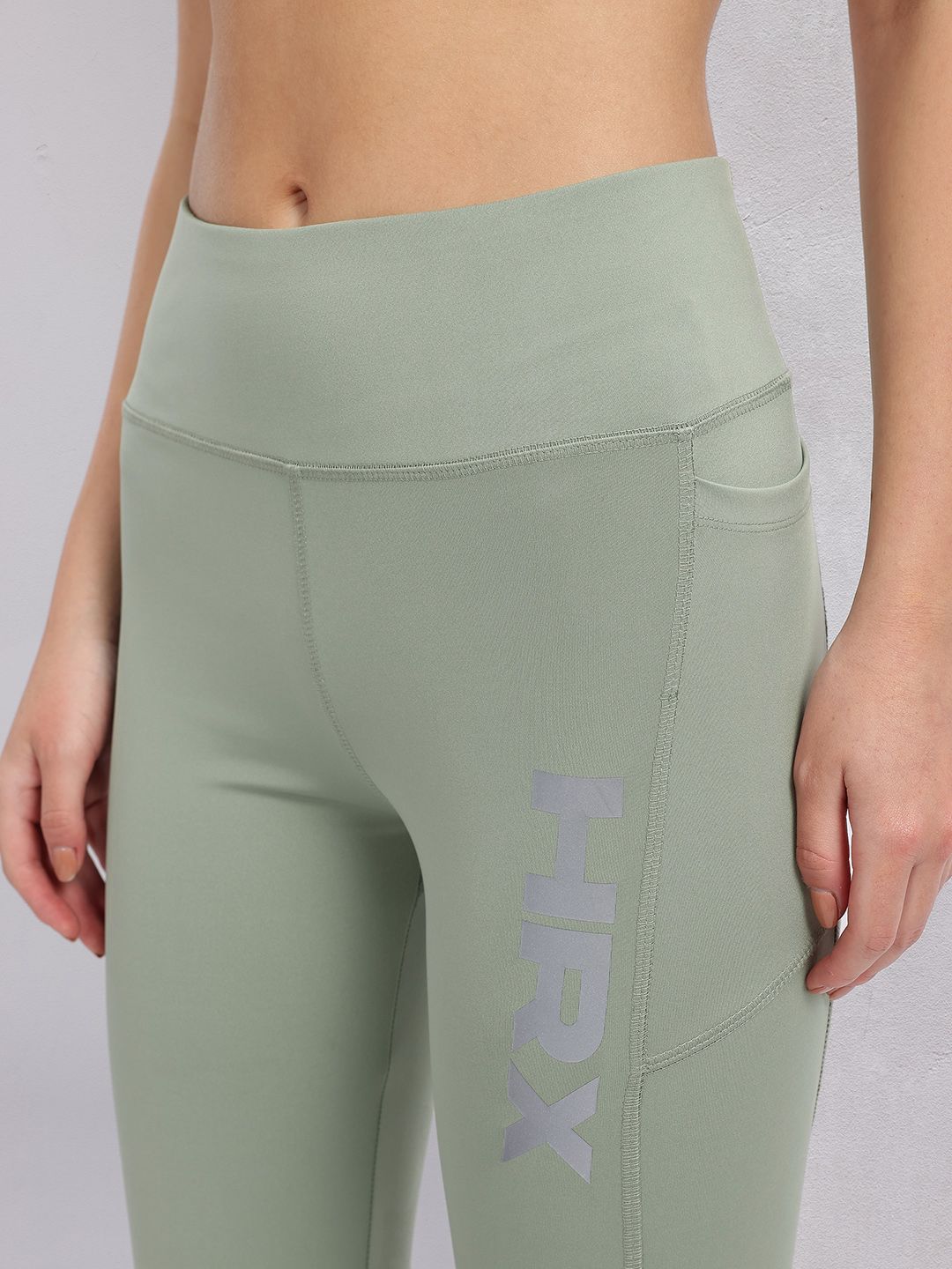 HRX by Hrithik Roshan Women Rapid-Dry Running Cropped Tights