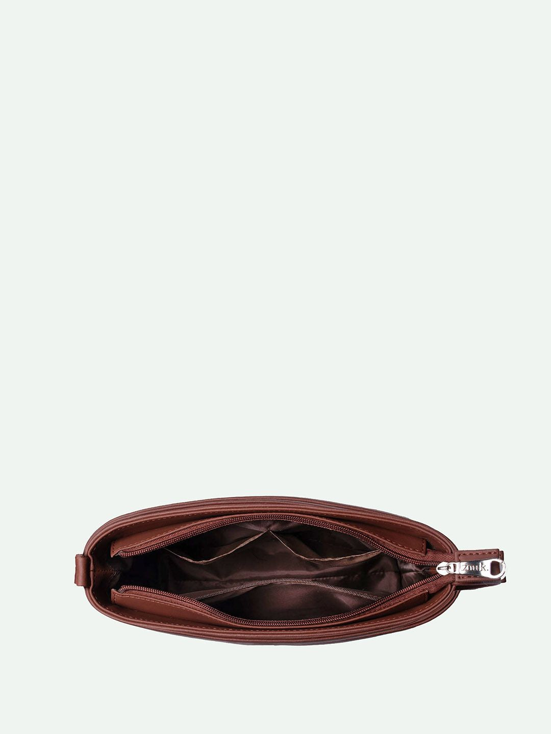 ZOUK Ethnic Motifs Printed Structured Sling Bag