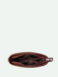 ZOUK Ethnic Motifs Printed Structured Sling Bag