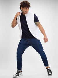 SPYKAR Men Sleeveless Regular Fit Padded Jacket