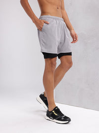 HRX by Hrithik Roshan Men Running Shorts with Attached Inner