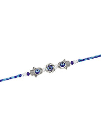 Voylla Hamsa Tangan Evil Eye Beaded Benang Rakhi