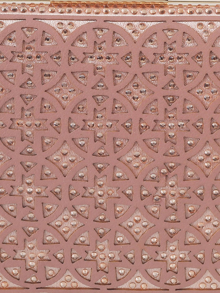 Metro Textured Box Clutch