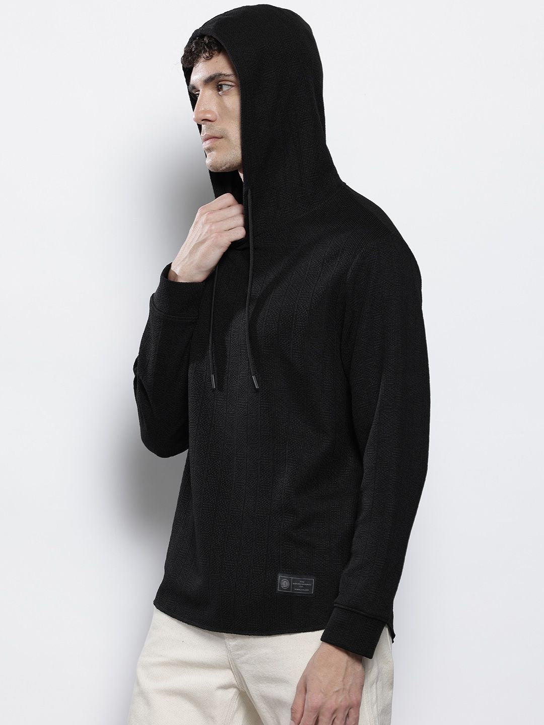 The Indian Garage Co Knitted Hooded T-shirt