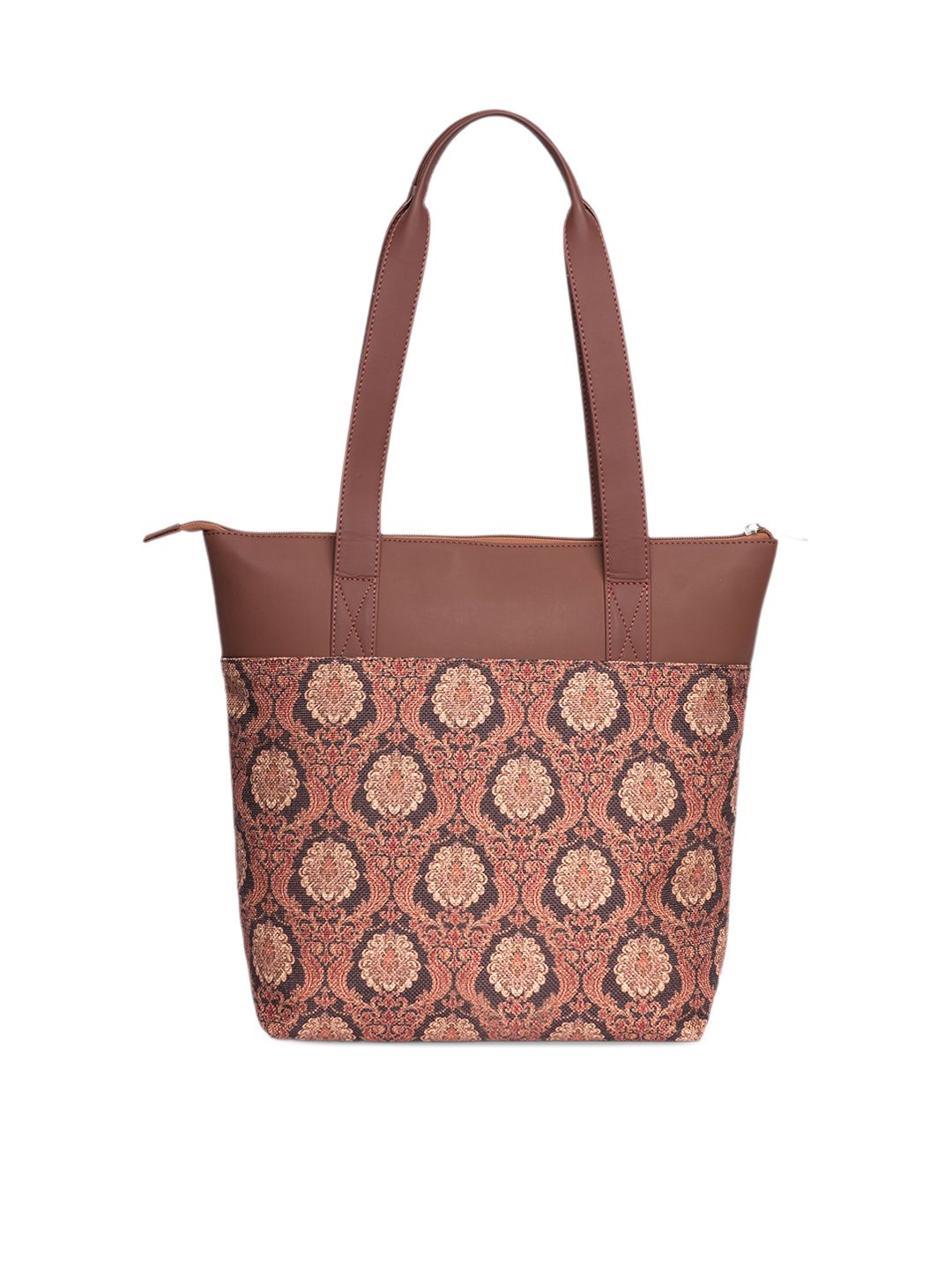 ZOUK Ethnic Motifs Printed Shopper Tote Bag