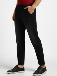 Urbano Fashion Men Mid Rise Light Fade Crinkle Stretchable Jeans