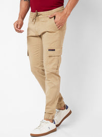 SPYKAR Men Slim Fit Cotton Trousers