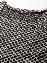 DressBerry Geometric Chrochet Top