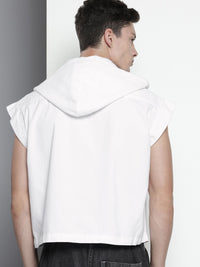 The Indian Garage Co Hooded Pure Cotton Casual Shirt